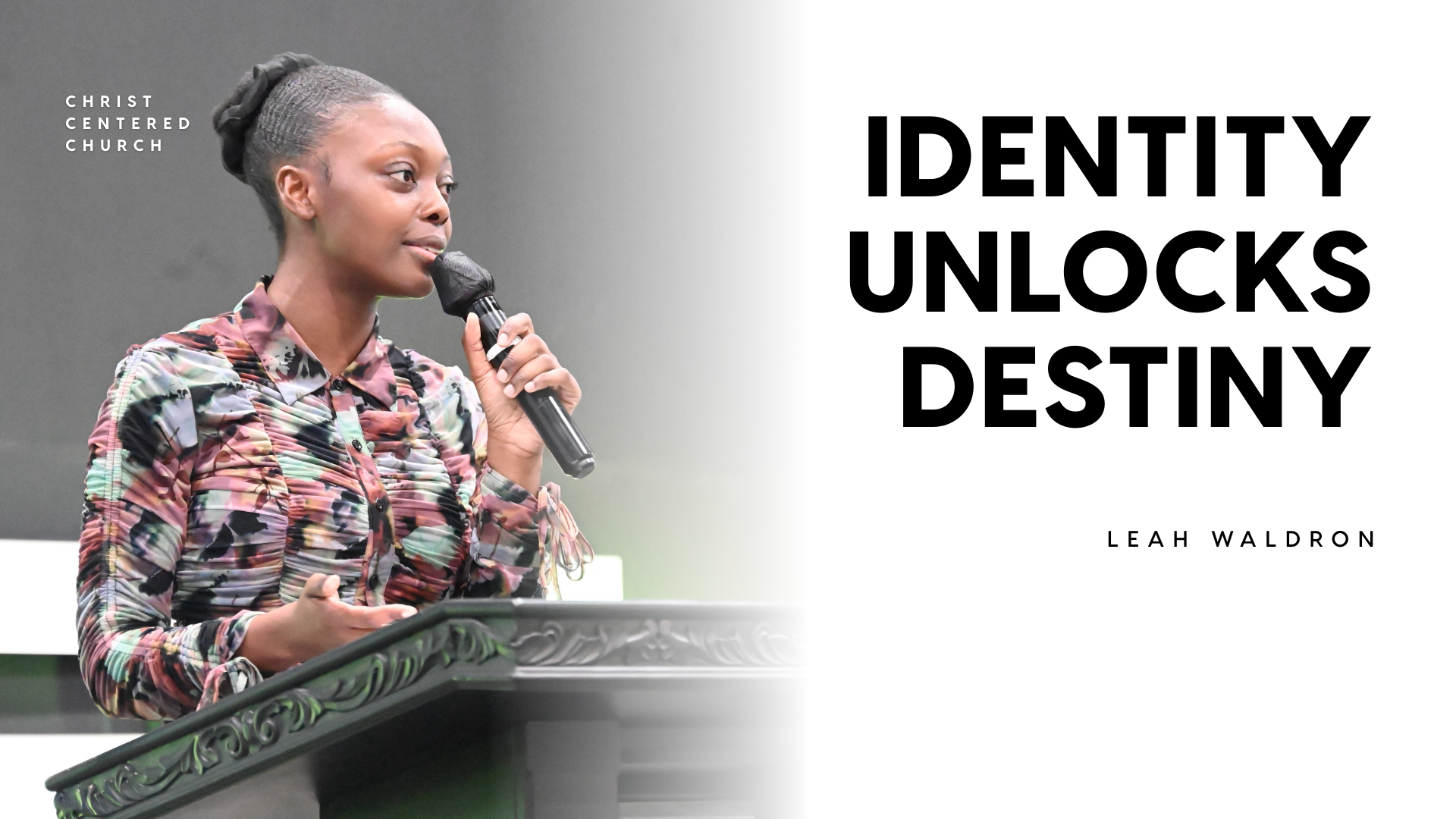 CCC Youth Service| Identity Unlocks Destiny | Leah Waldron - 2026/03/14 episode artwork