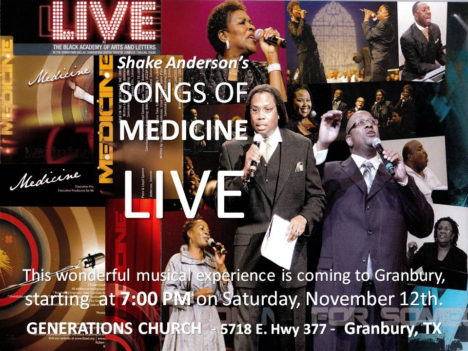 cover of episode MEDICINE FOR SOMEONE ELSE CONCERT with Shake Anderson