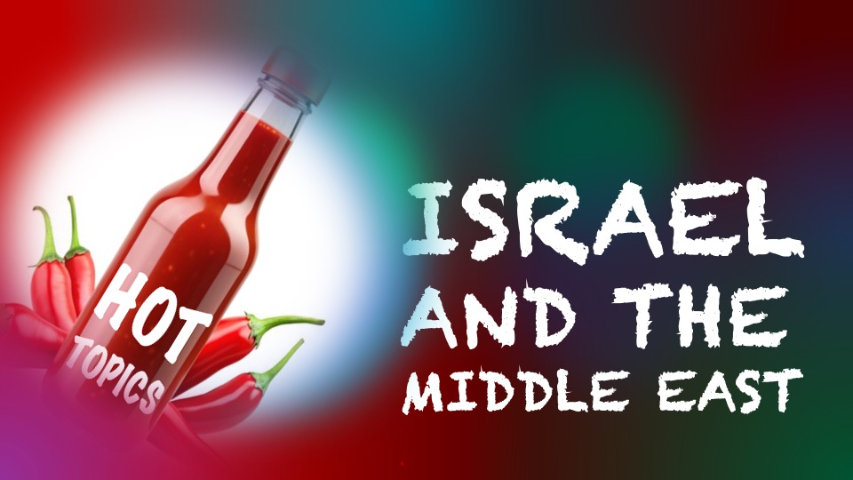 ISRAEL AND THE MIDDLE EAST - Genesis 1:1-3,26-31 - Audio episode artwork