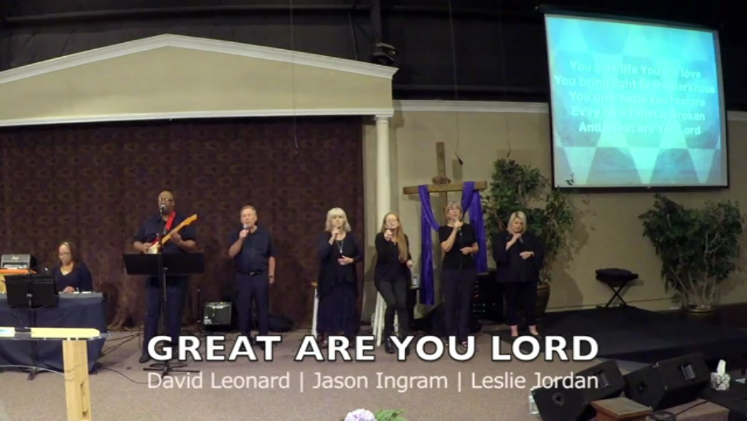 GREAT ARE YOU LORD, written by David Leonard, Jason Ingram & Leslie Jordan episode artwork