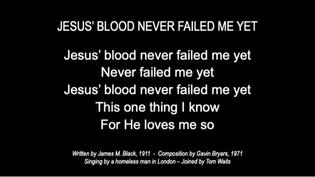 Song Stories - JESUS' BLOOD NEVER FAILED ME YET - Video episode artwork