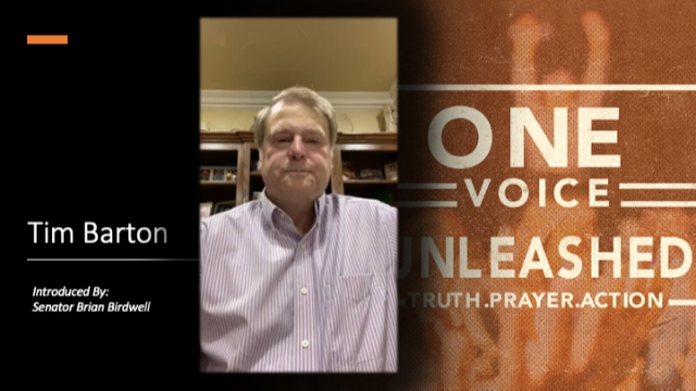 ONE VOICE UNLEASHED - Timothy Barton