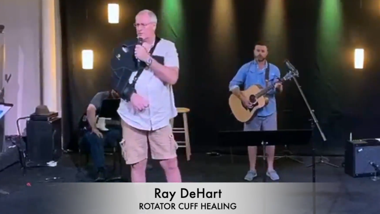 ROTATOR CUFF HEALED - Ray DeHart - Audio