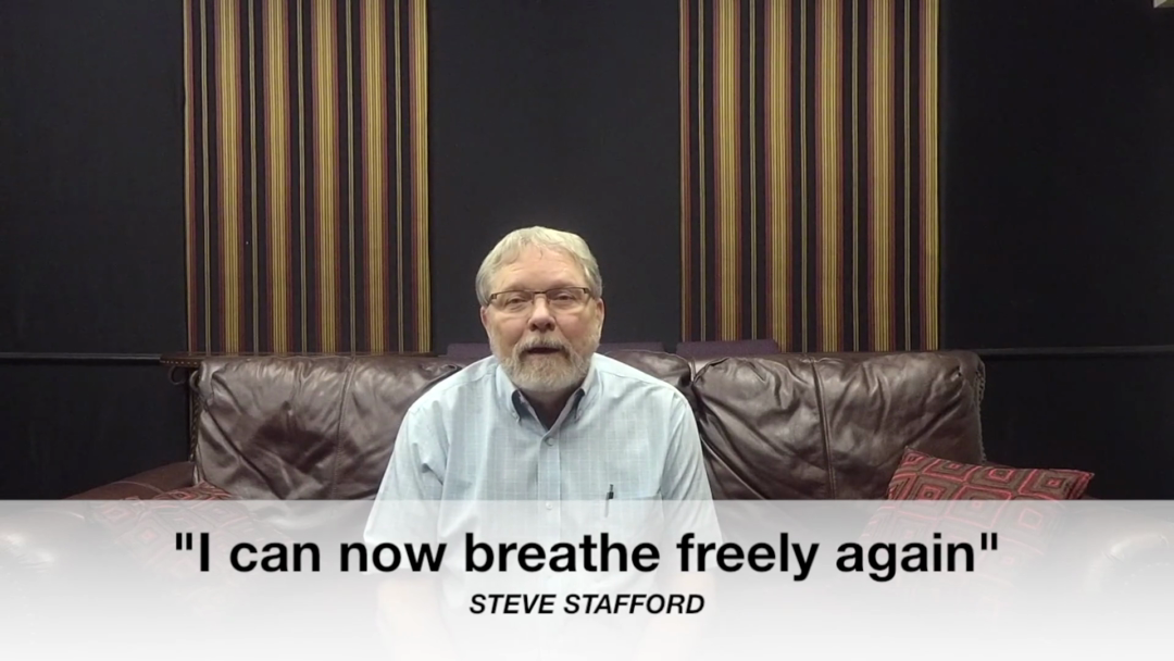 I CAN NOW BREATHE FREELY AGAIN  -  Steve Stafford - Audio