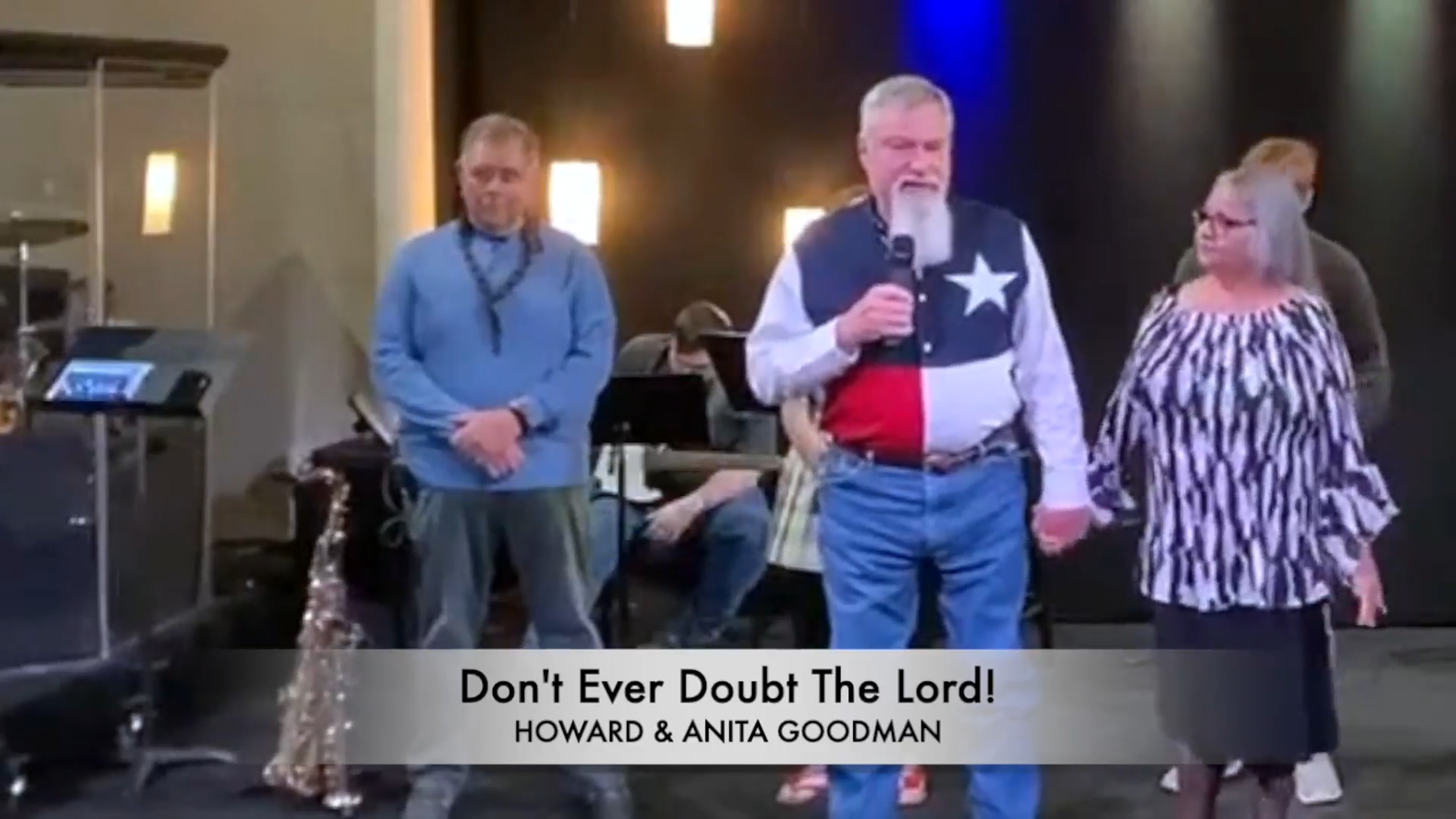 DON'T EVER DOUBT THE LORD - Howard & Anita Goodman - Audio