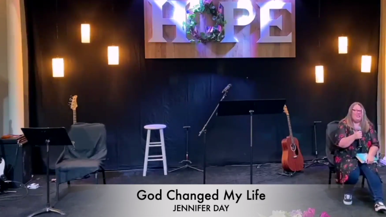 GOD CHANGED MY LIFE - Jennifer Day - Audio