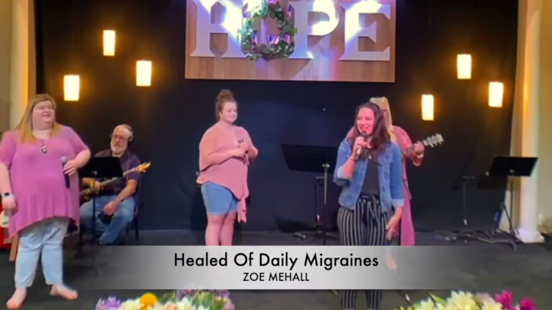 HEALED OF DAILY MIGRAINES - Zoe Mehall - Audio