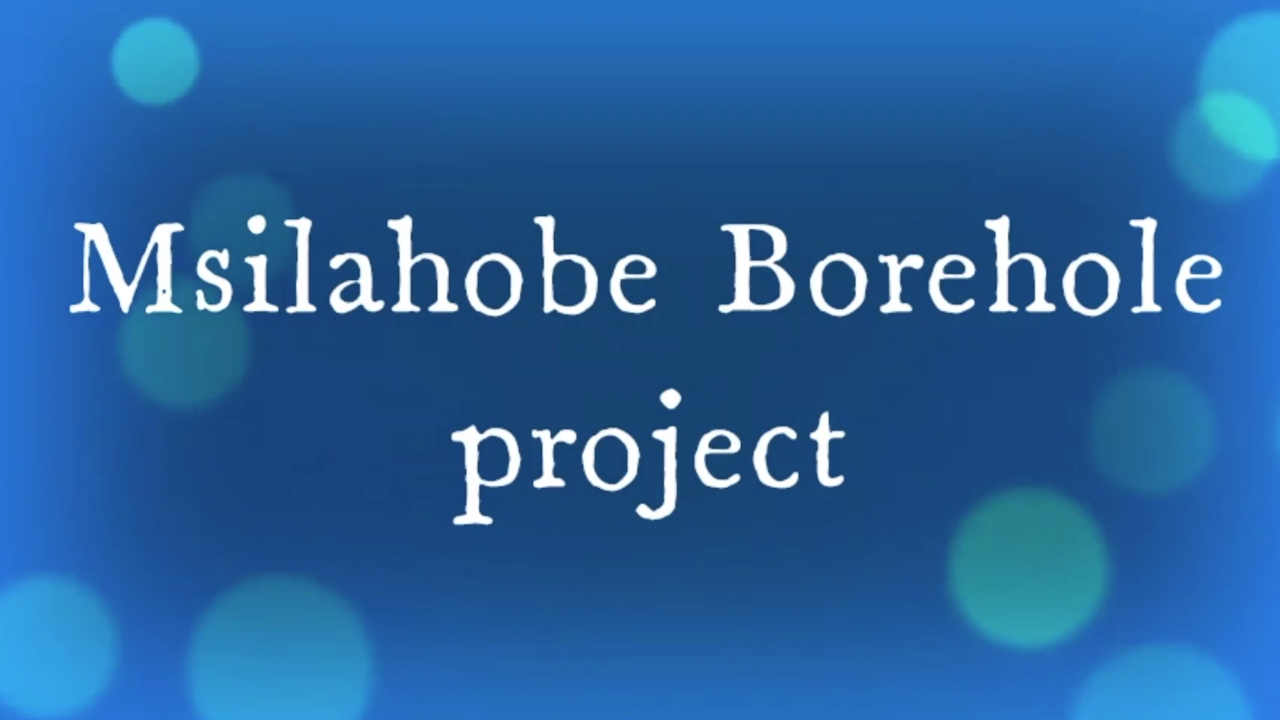 MSILAHOBE WATER WELL PROJECT - intuba.org - Audio