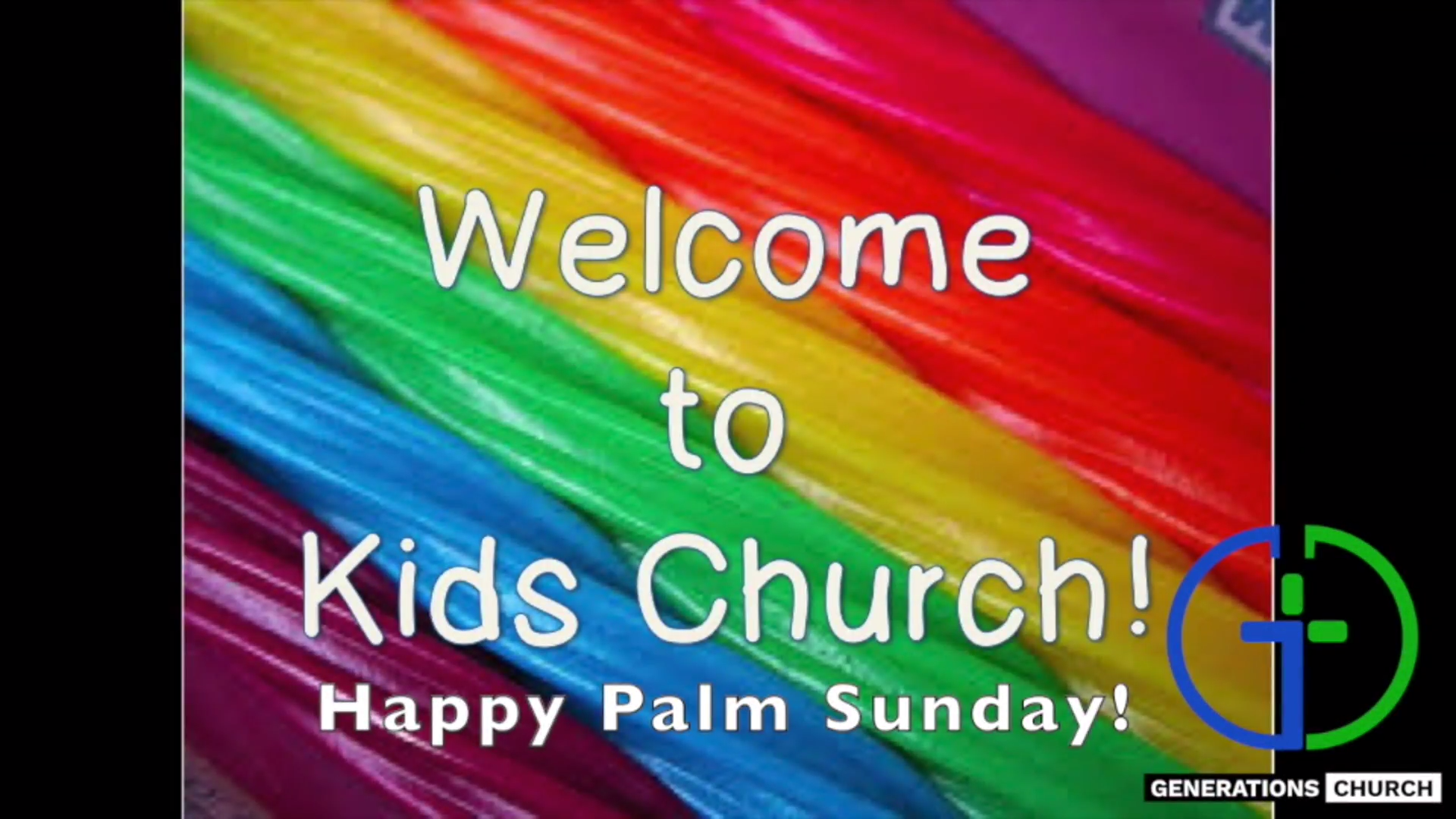 KIDS CHURCH ONLINE - Palm Sunday, 2020 - Audio episode artwork