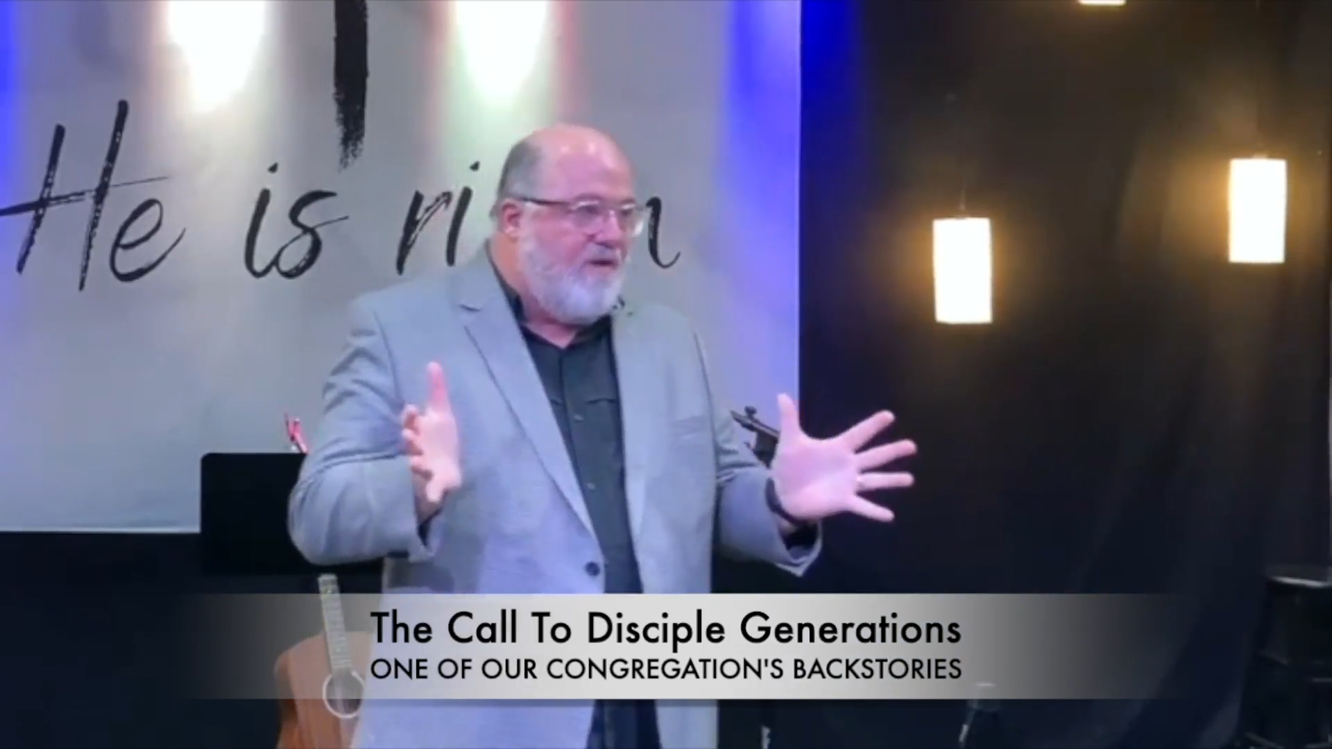 THE CALL TO DISCIPLE GENERATIONS - An Important Backstory - Audio