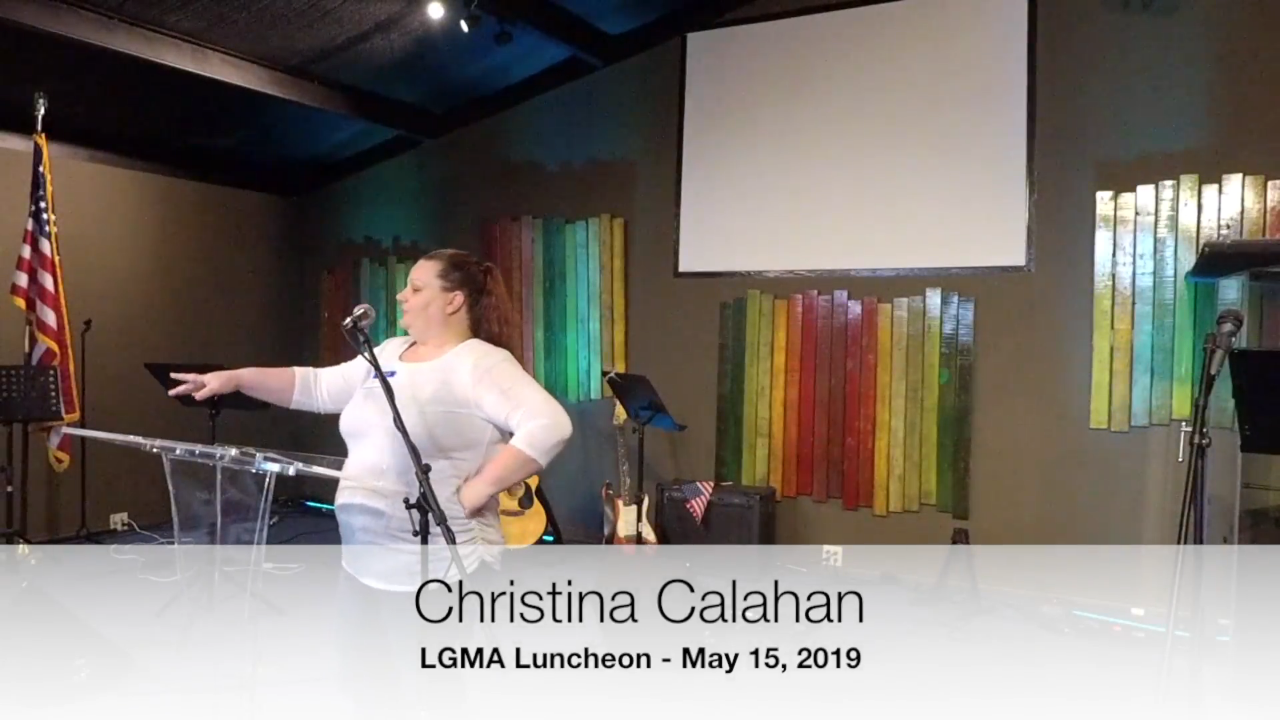 HOW GRANBURY'S PARA-CHURCH MINISTRIES HELPED ME - Christina Calahan - Audio