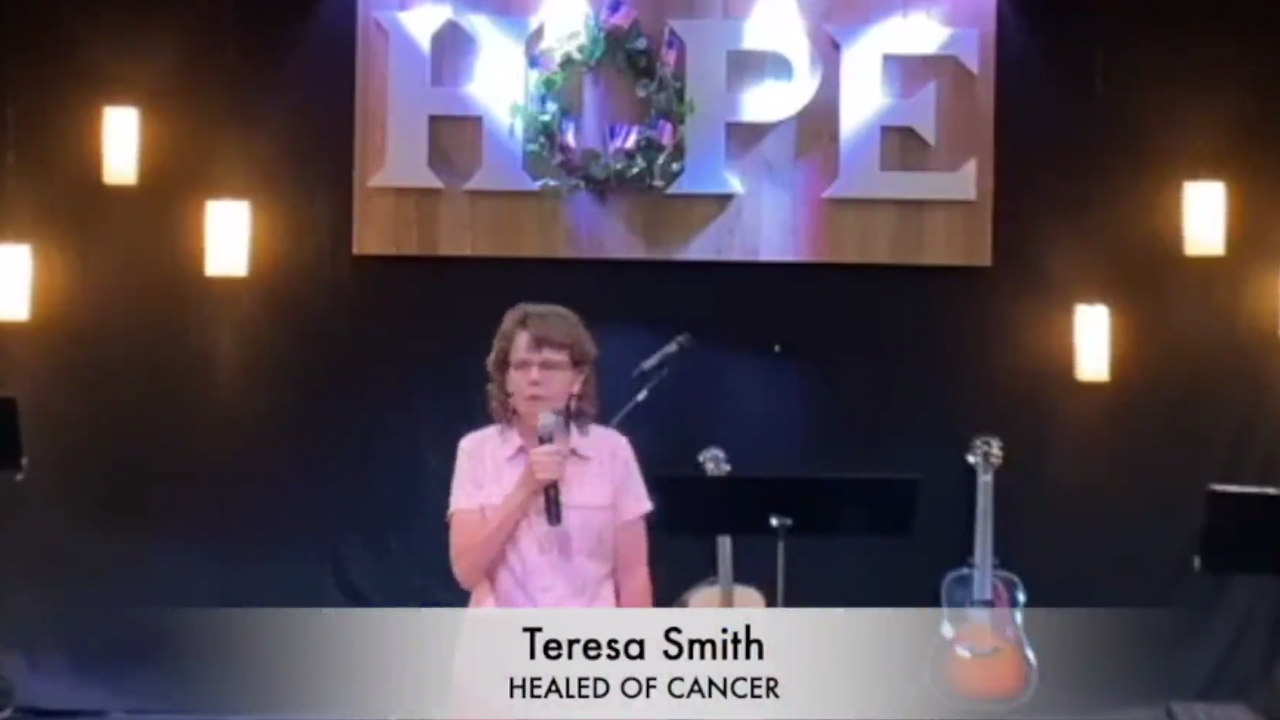 HEALED OF CANCER - Teresa Smith - Audio