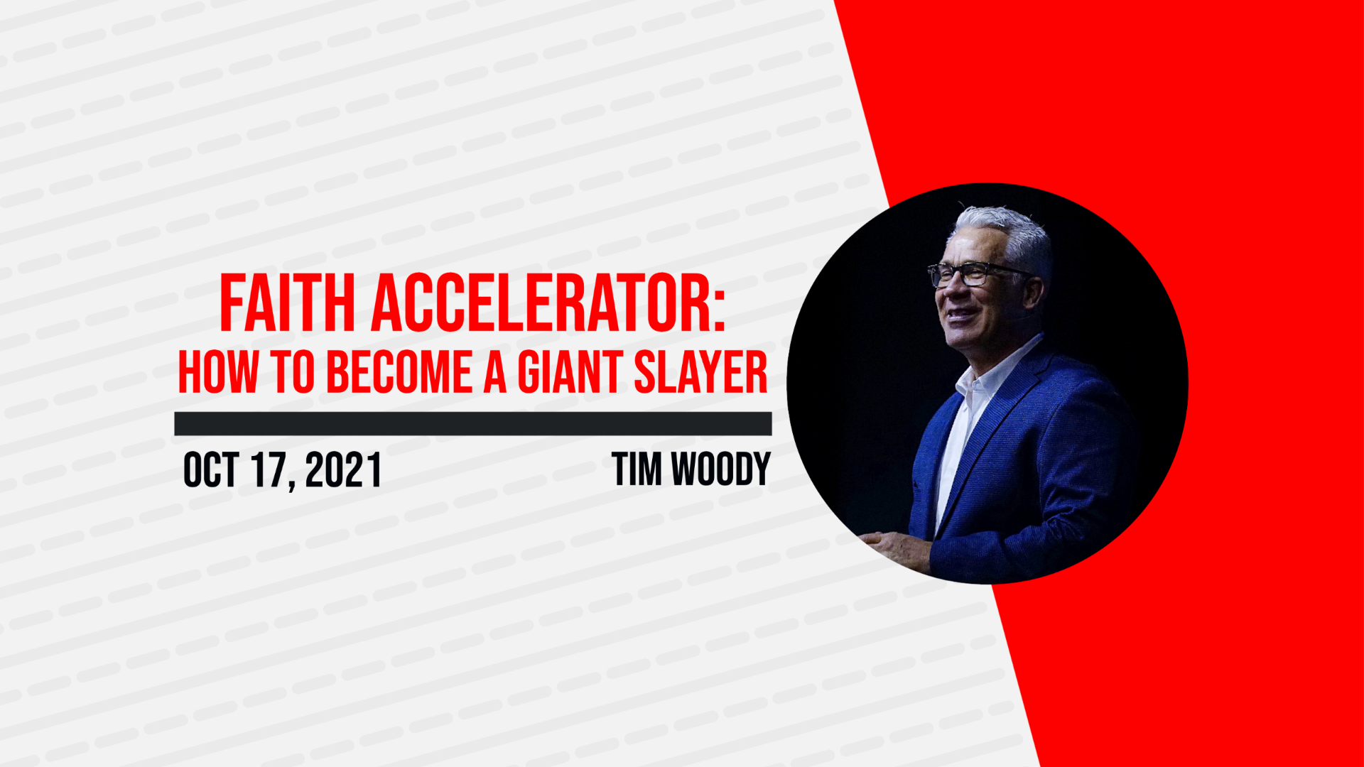 Faith Accelerator: How to become a Giant Slayer - Audio episode artwork