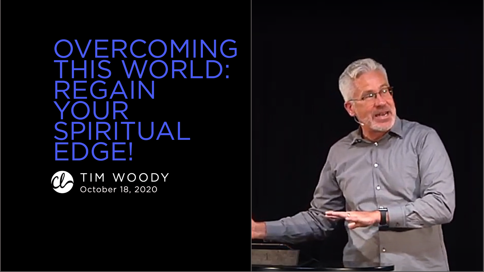 Overcoming This World: Regain Your Spiritual Edge - Audio episode artwork