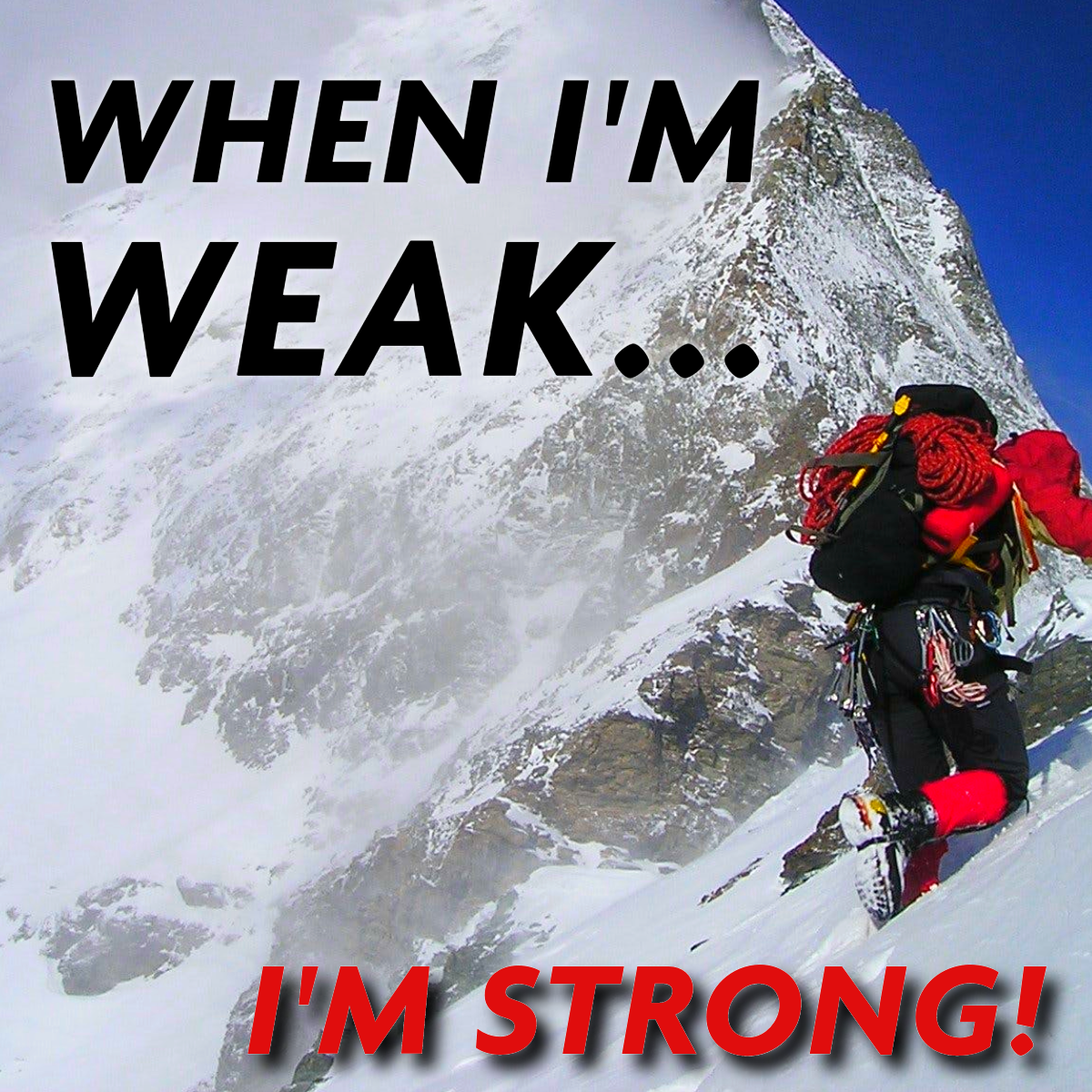 When I'm Weak, I'm Strong! - Audio episode artwork