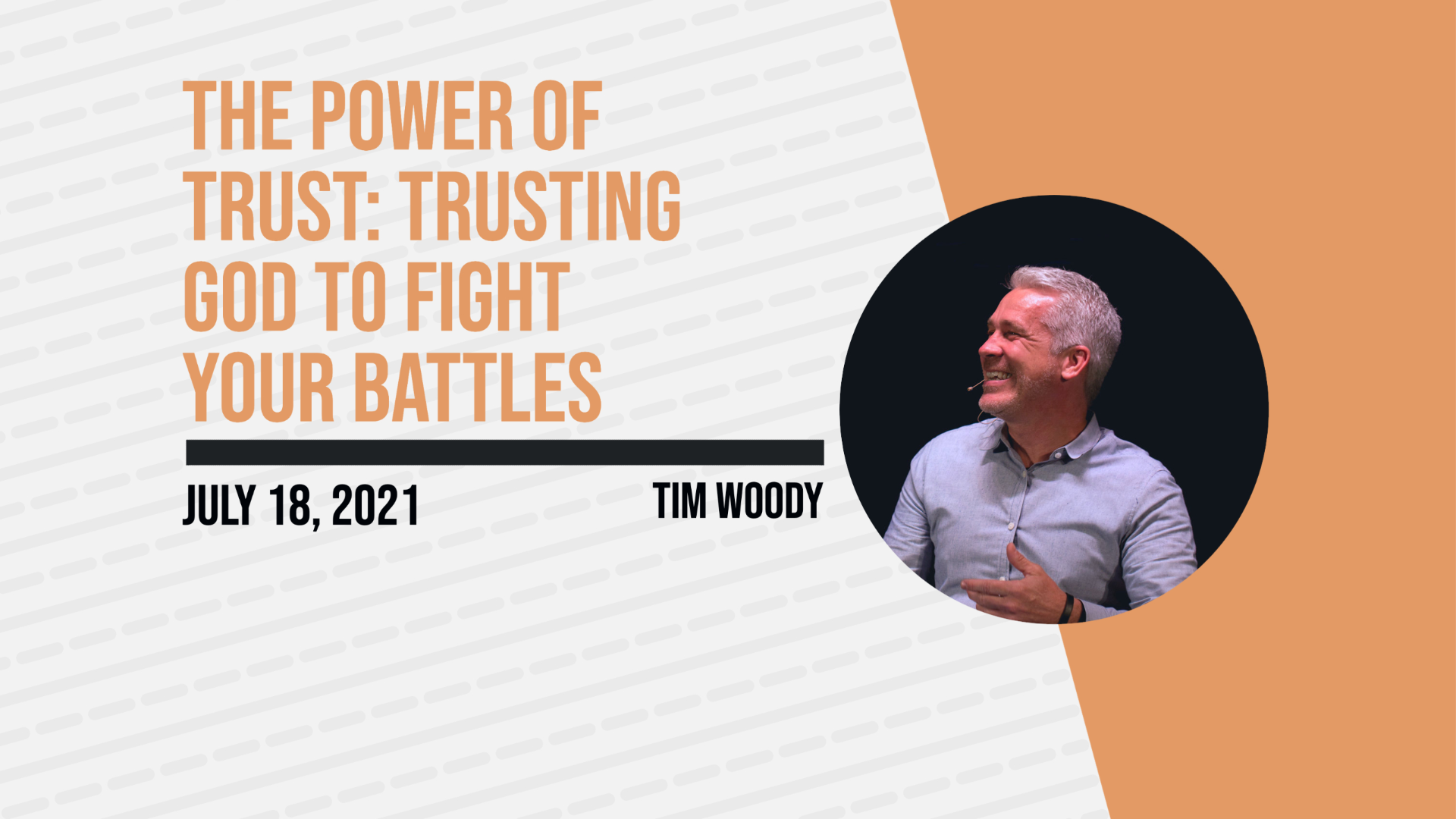 Trusting God to Fight Your Battles - Audio episode artwork