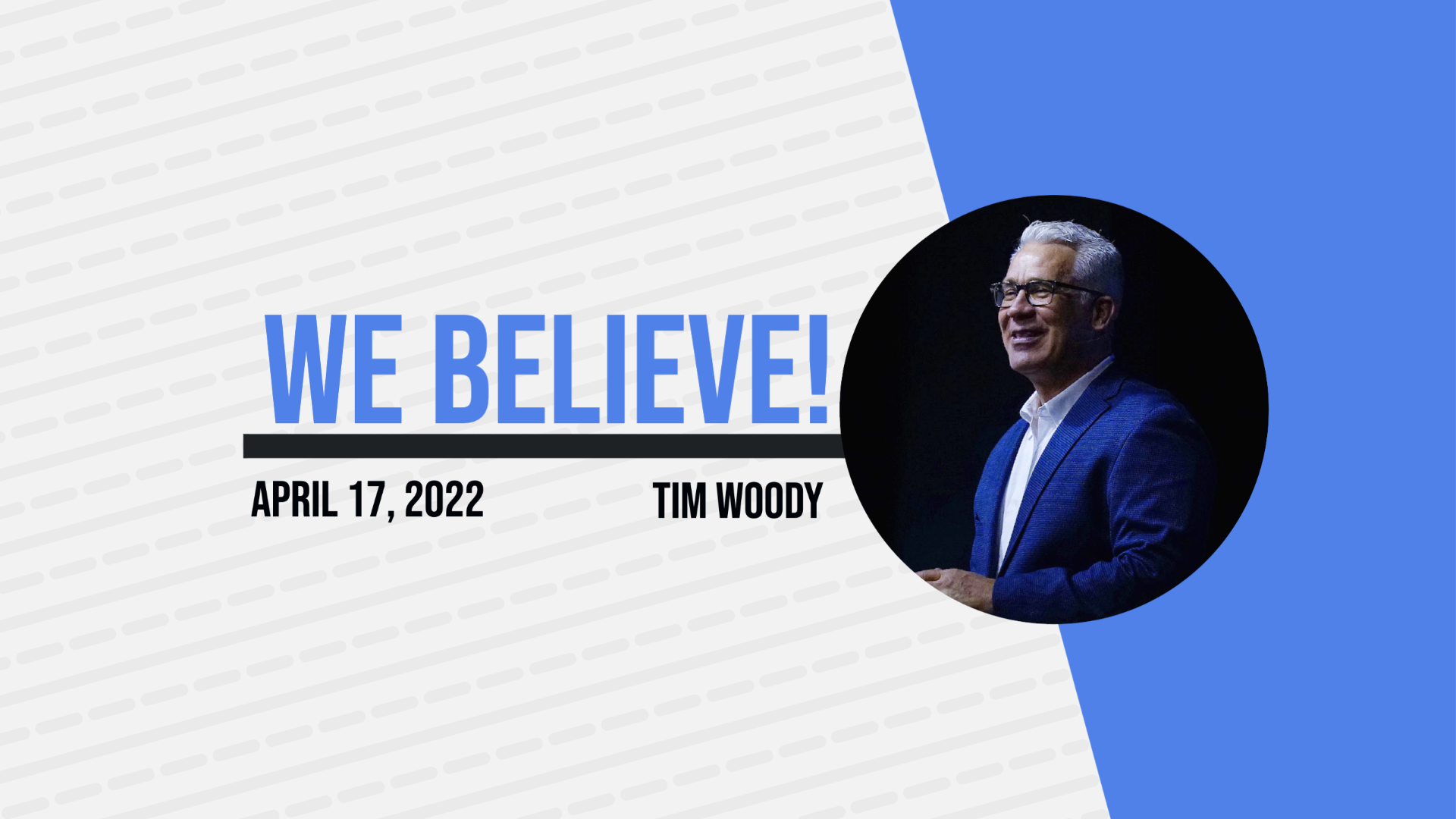We Believe! - Audio episode artwork