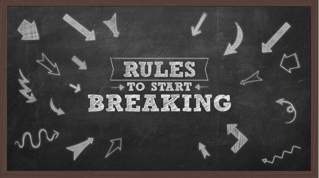 Rules to Start Breaking: "Never Get Angry" - Audio episode artwork