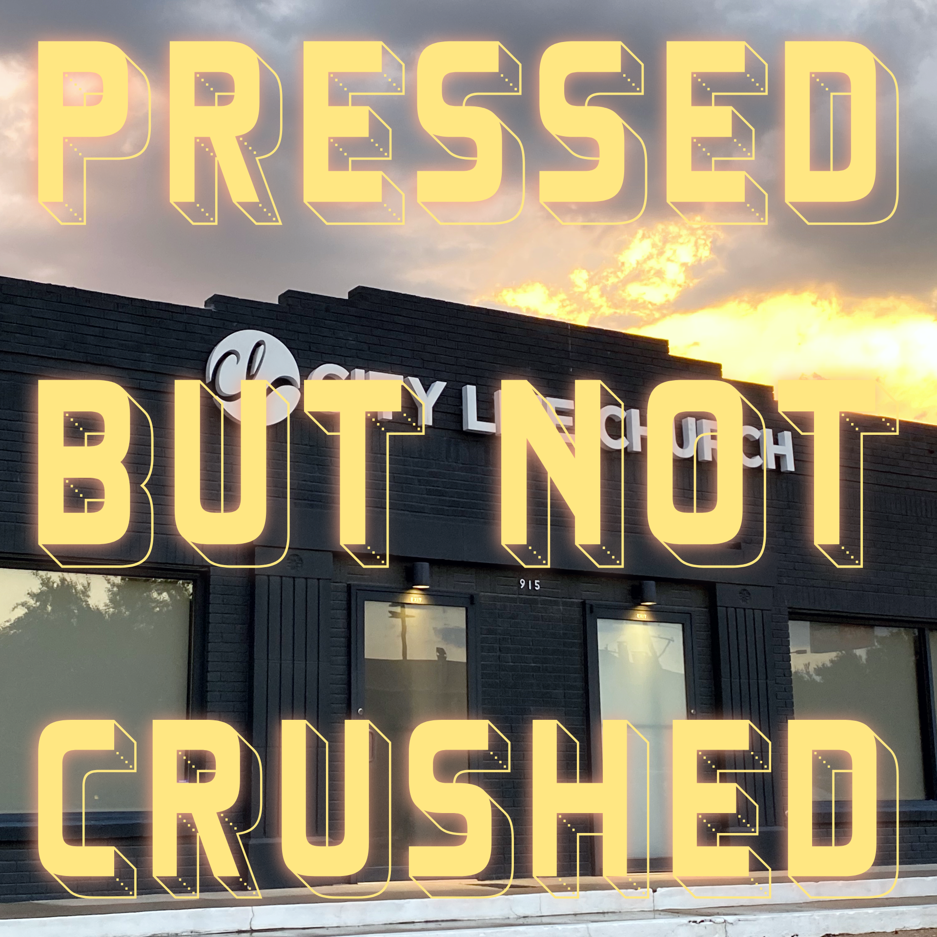Pressed but not Crushed - Audio episode artwork