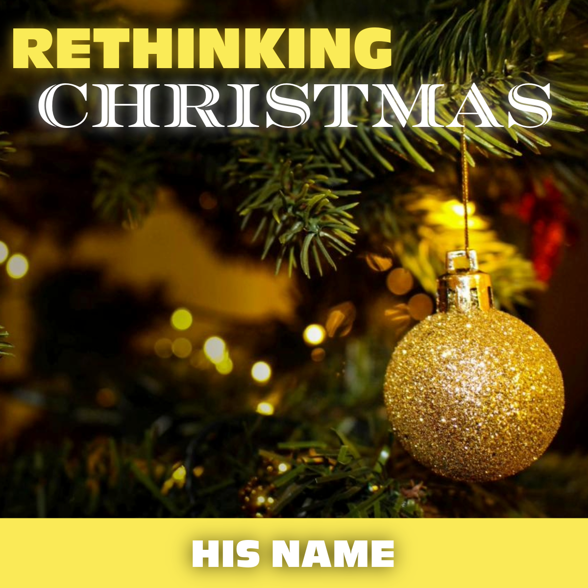 His Name - Audio episode artwork