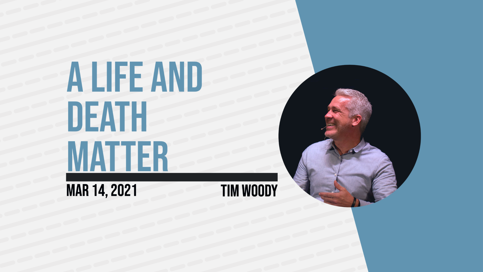 A Life and Death Matter - Audio episode artwork