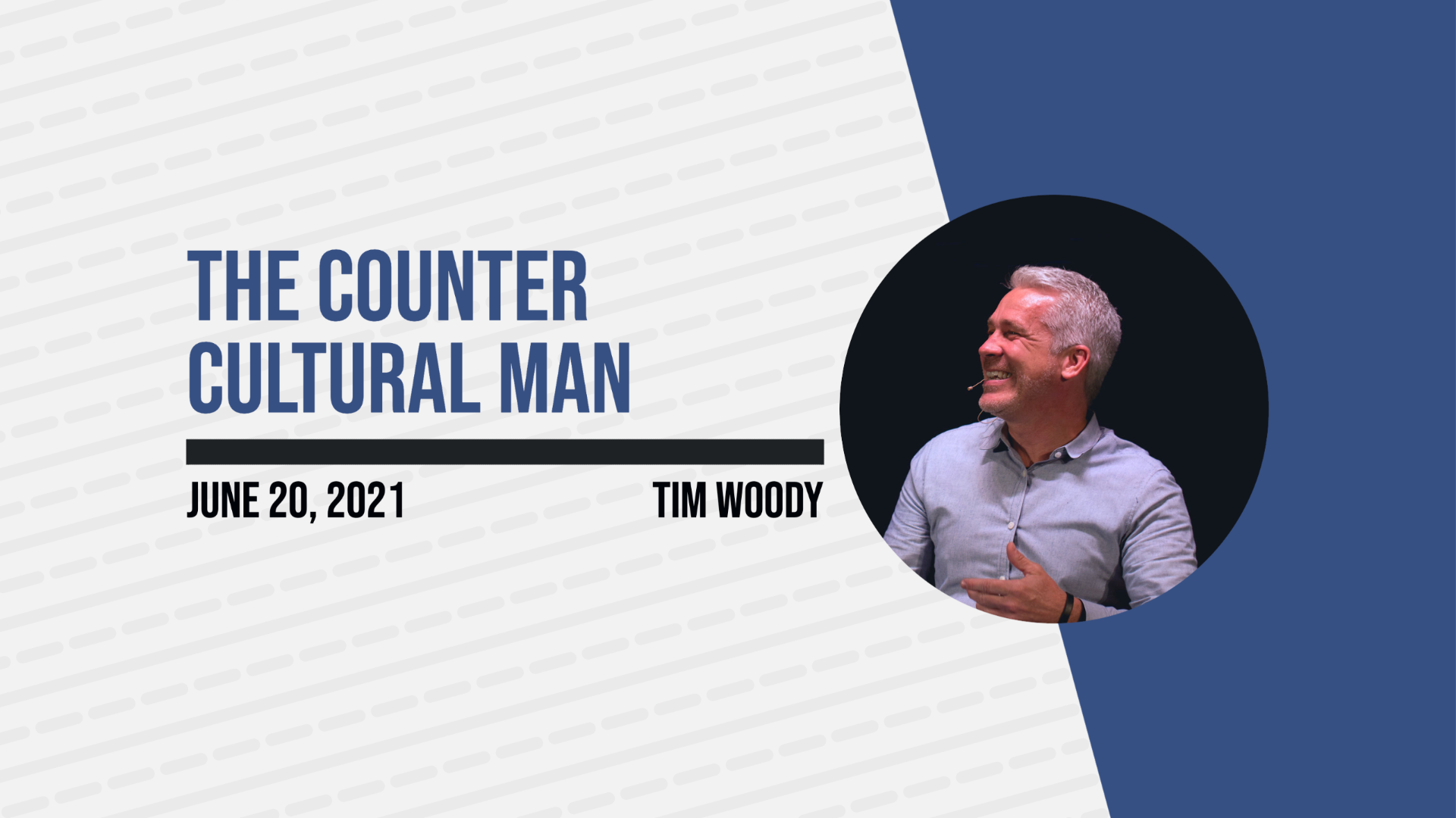 The Counter Cultural Man - Audio episode artwork