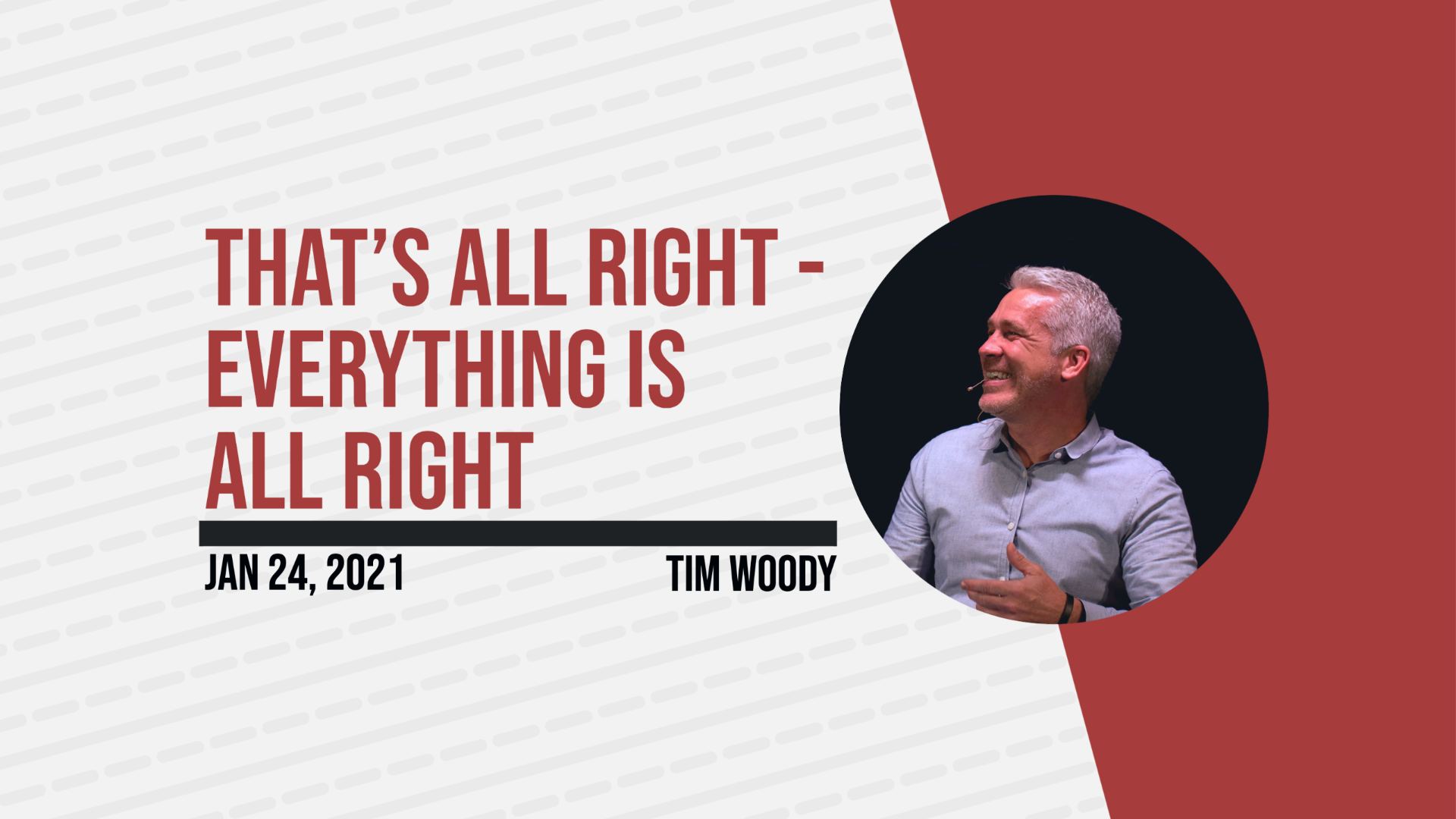 That's All Right - Everything is All Right - Audio episode artwork