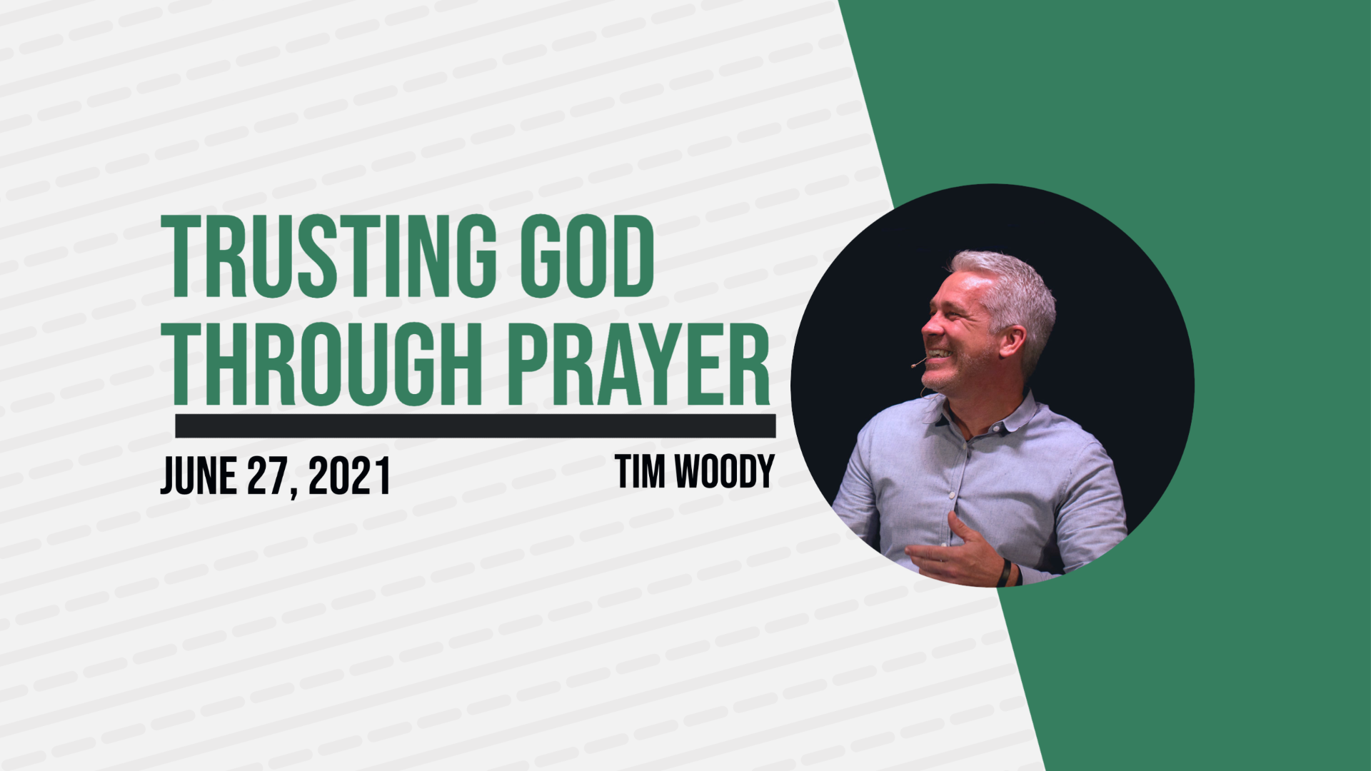 Trusting God Through Prayer - Audio episode artwork