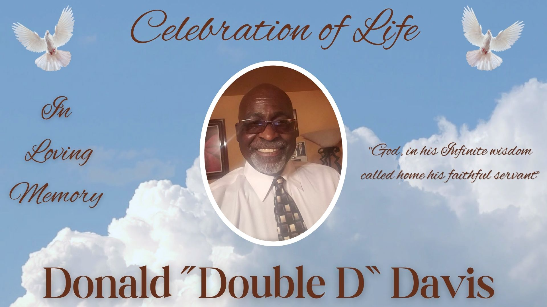 Celebration of Life Donald L. Davis 06.29.26 - Audio episode artwork