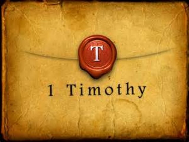 1 Timothy 5 - Relationships In The Chruch