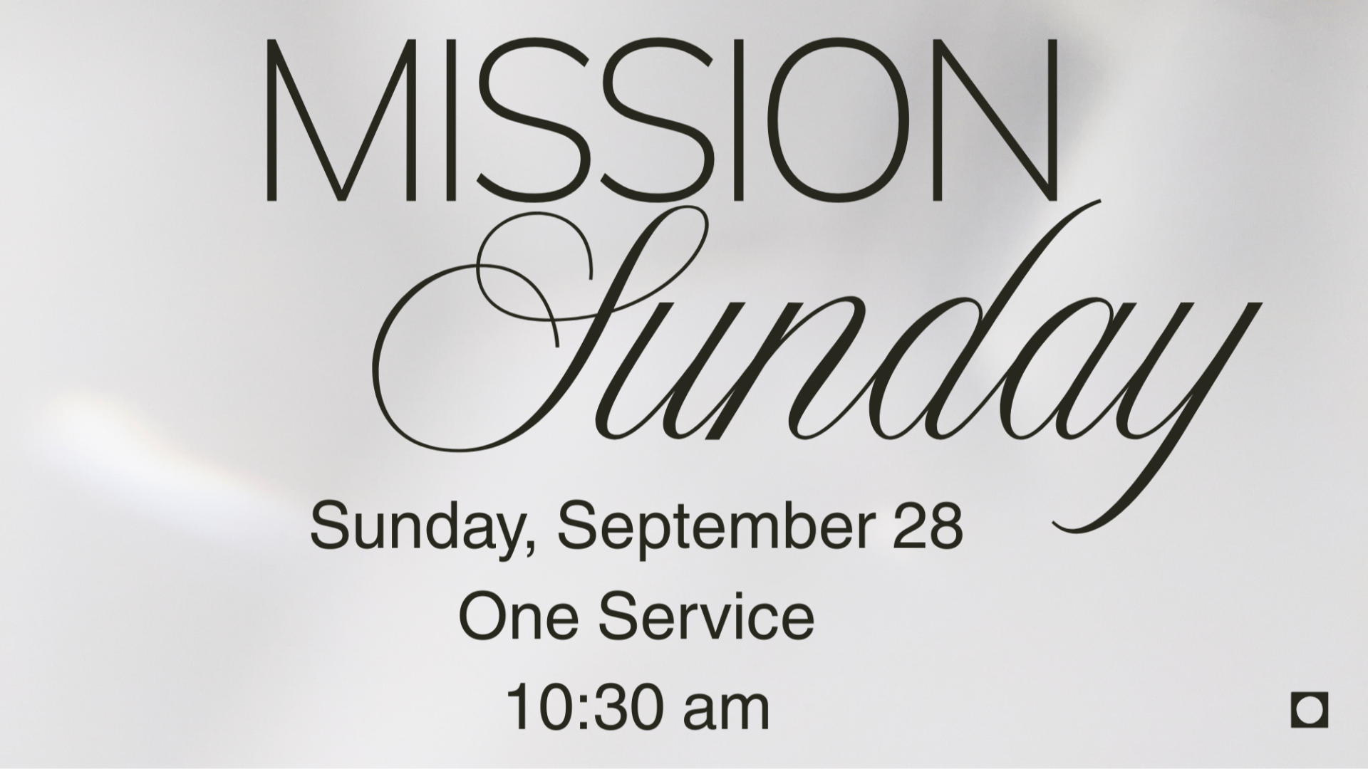 Serve Sunday - Audio episode artwork