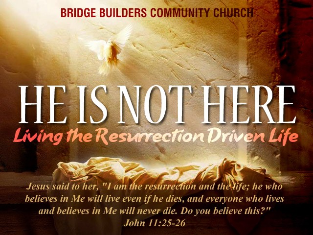 He’s Not Here: Living the Resurrection Driven Life episode artwork