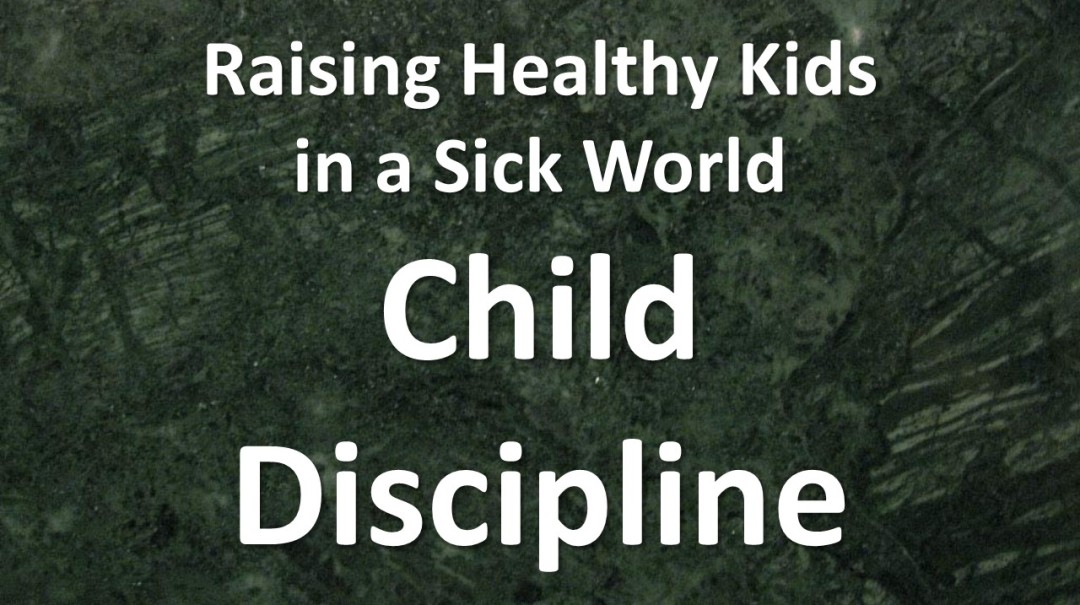 Raising Healthy Kids in a Sick World - Child Discipline