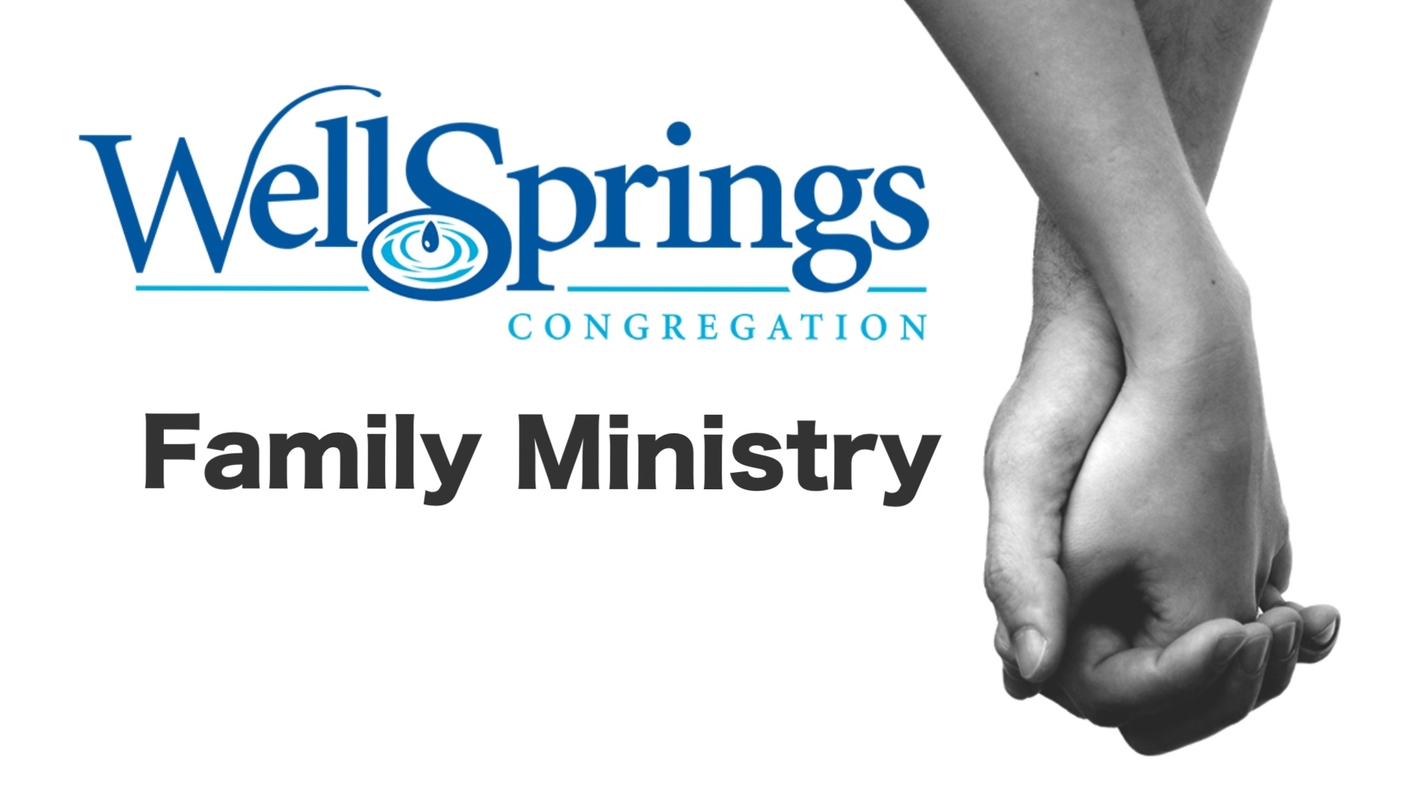 Announcing New WellSprings Family Ministry episode artwork