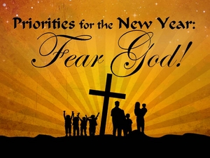 "Priorities for the New Year: Fear God!" - Audio episode artwork