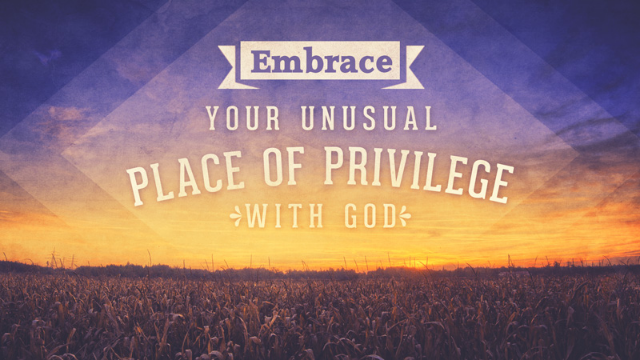 03-01-2020 Embrace Your Unusual Place of Privilege With God episode artwork