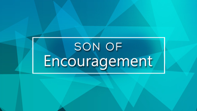 07-21-2019 Son of Encouragement - pt2 episode artwork