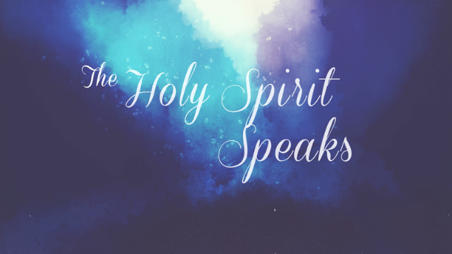 11-13-2019 The Spirit is Speaking episode artwork
