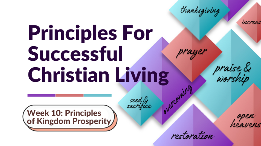 9-1-2024 Principles For Successful Christian Living episode artwork