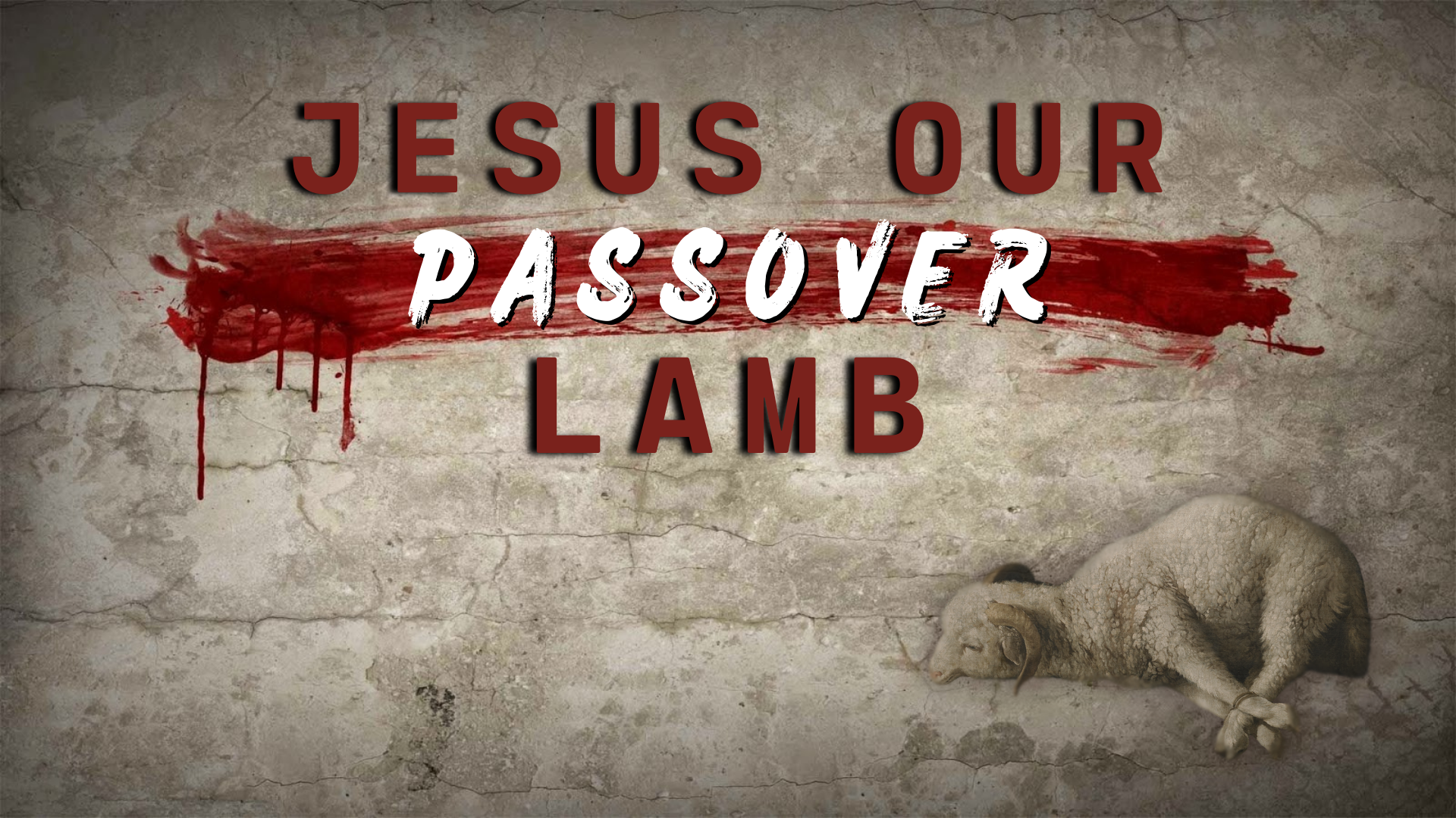 04-16-2025 Jesus Our Passover Lamb episode artwork