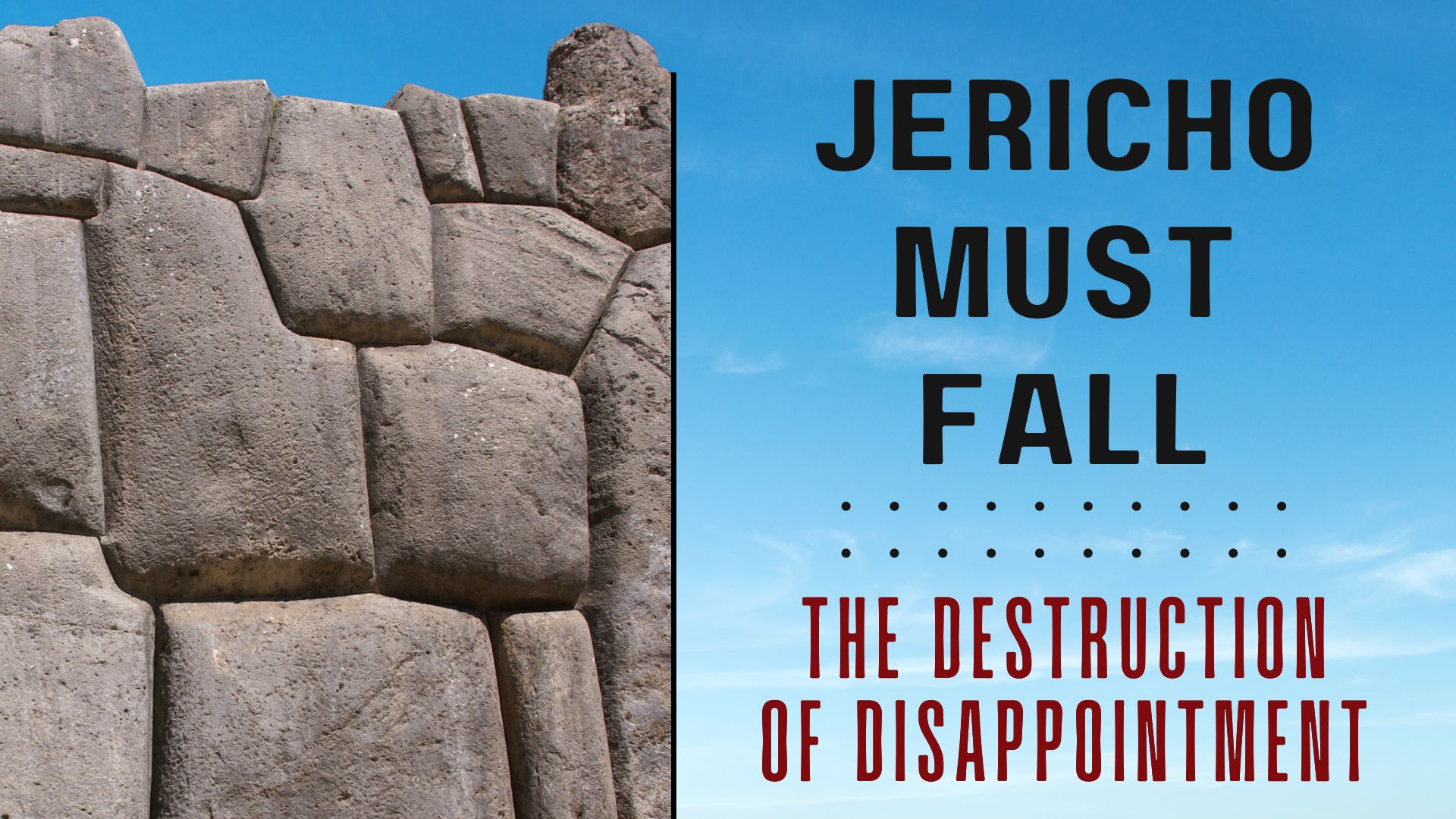 06-18-2023_Jericho_Must_Fall_Destruction_of_Disappointment_Pastor_Angela episode artwork