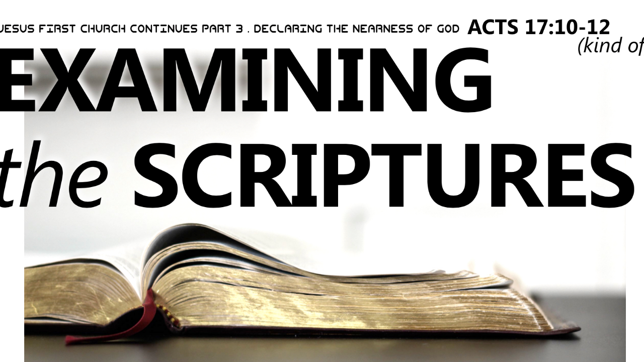Examining the Scriptures - Audio episode artwork