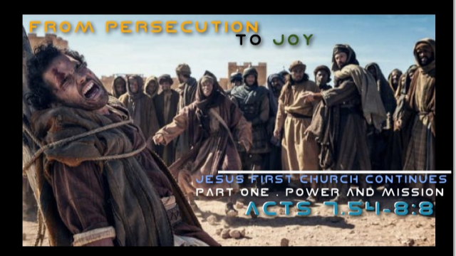 From Persecution to Joy - Audio episode artwork