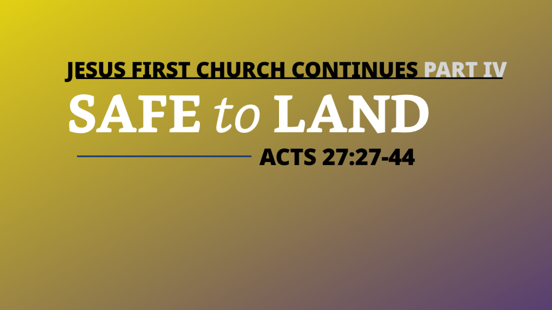 Safe to Land episode artwork