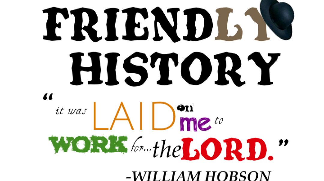 Friends Today - It Was Laid on Me to Work For the Lord