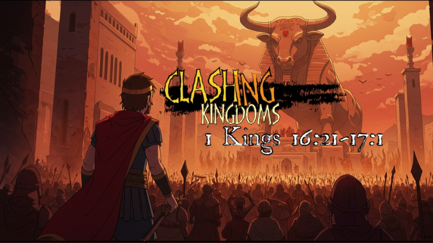 Clashing Kingdoms - 1 Kings 16:21-17:1 episode artwork