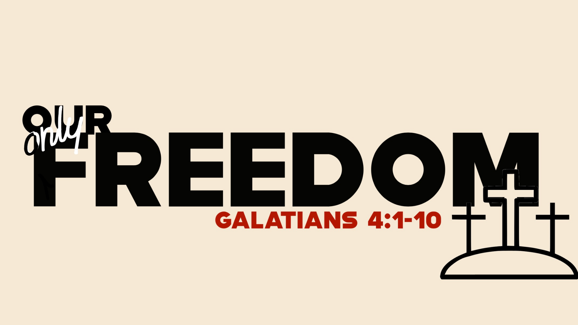 Our Only Freedom - Audio episode artwork
