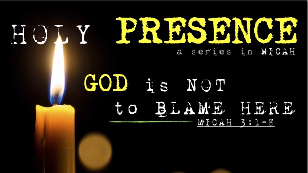 God is Not to Blame Here