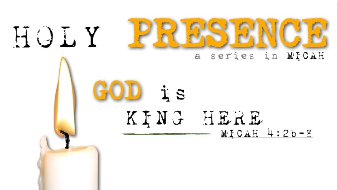 God is King Here
