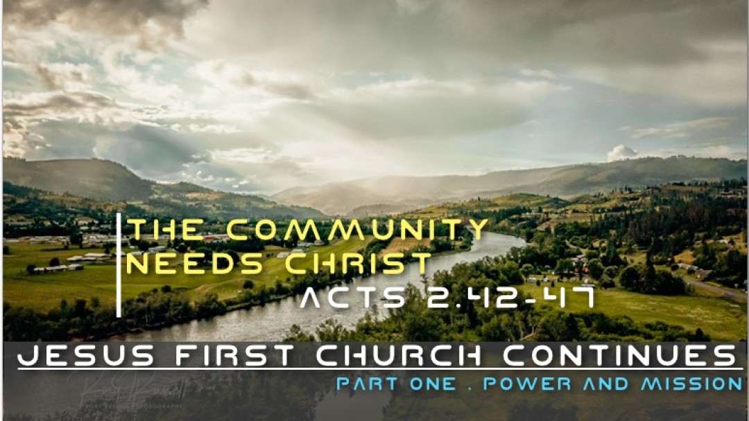 The Community Needs Christ - Audio episode artwork